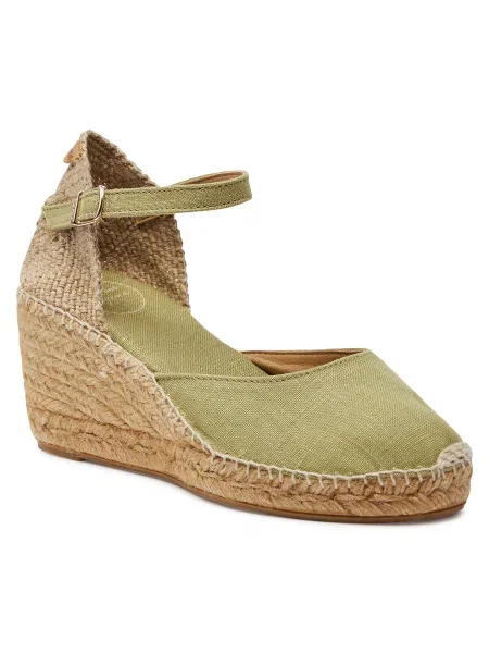 Espadrile Toni Pons Caldes Oliva zelena
