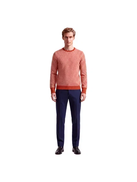 Sweter Drumohr czerwony