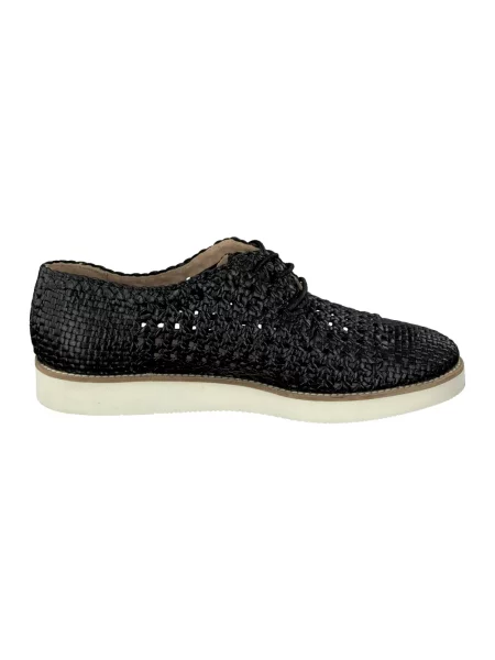 Sneakersy Allan K sznurowane niebieskie