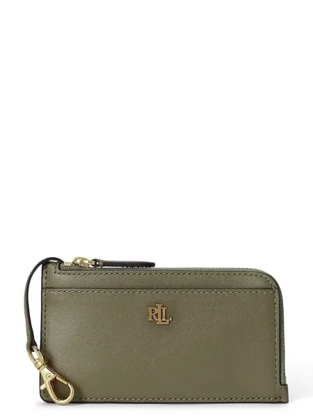 Lauren Ralph Lauren portofel pentru femei din piele verde