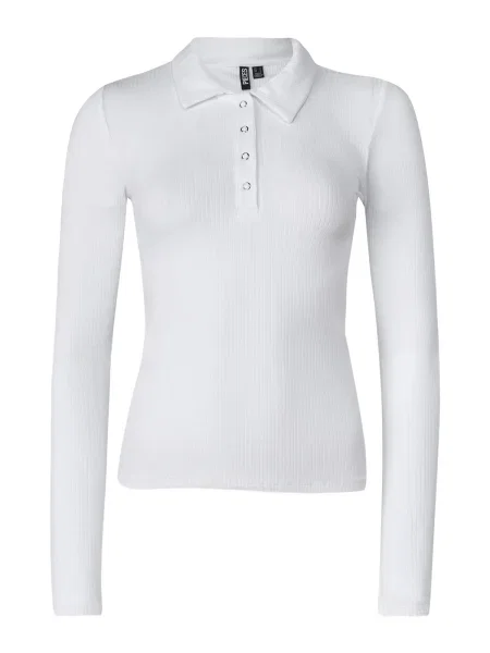 PIECES Tricou PCKITTE' alb