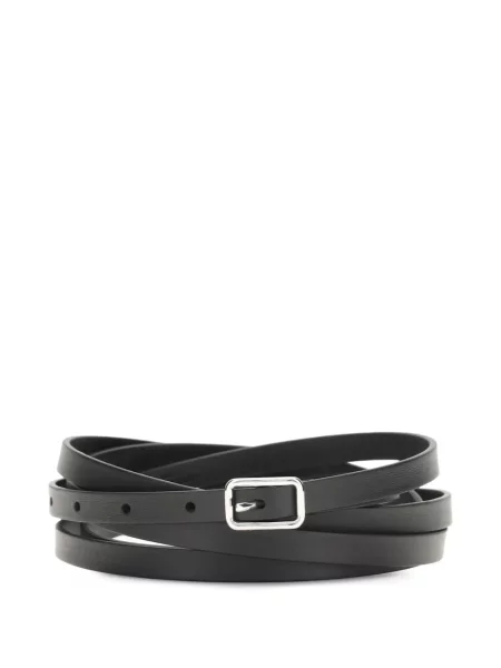 Curea Givenchy din piele cu cataramă negru