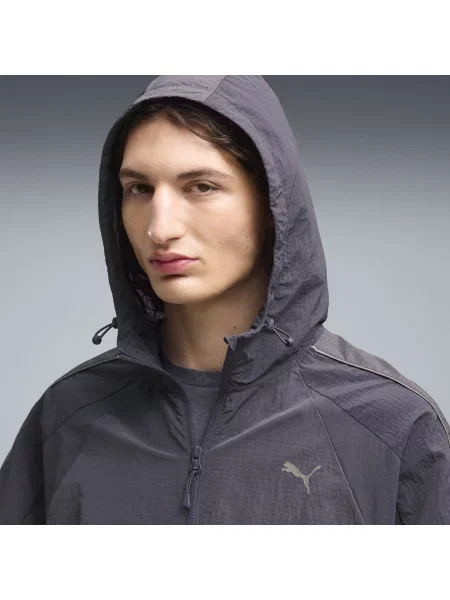 PUMA bluza dresowa Run Culture Collective T7 o luźnym kroju Odzież S szary