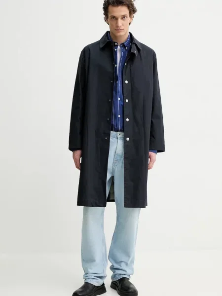 Пальто A.P.C. mac arthur перехідне синій