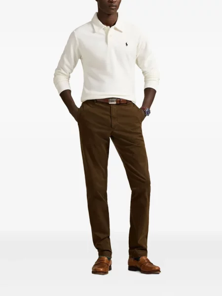 Șapcă Polo Ralph Lauren de mătase cu broderie cu dungi negru