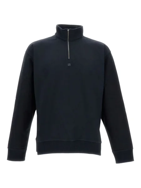 Hanorac Fendi de jumătate de fermoar negru