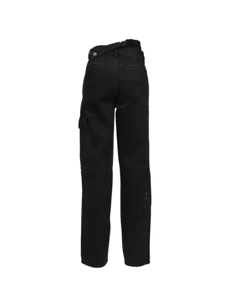 Pantaloni cargo Bohemseo negru