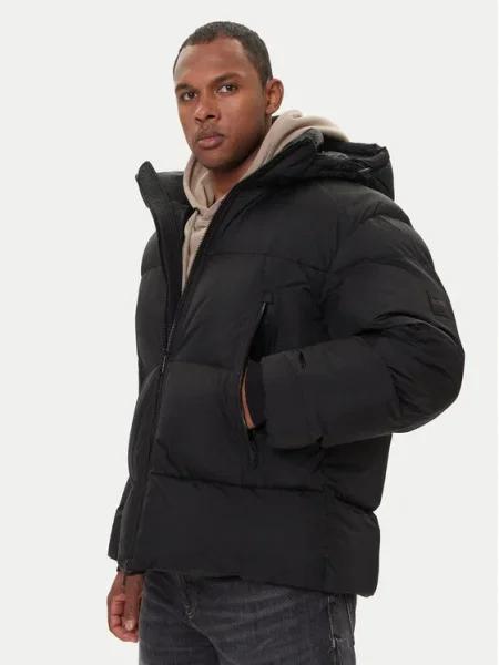 BOSS Geacă de iarnă Orbok Oversize negru