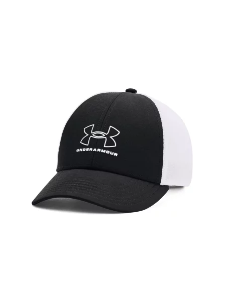 Мрежеста шапка с козирки Under Armour черно