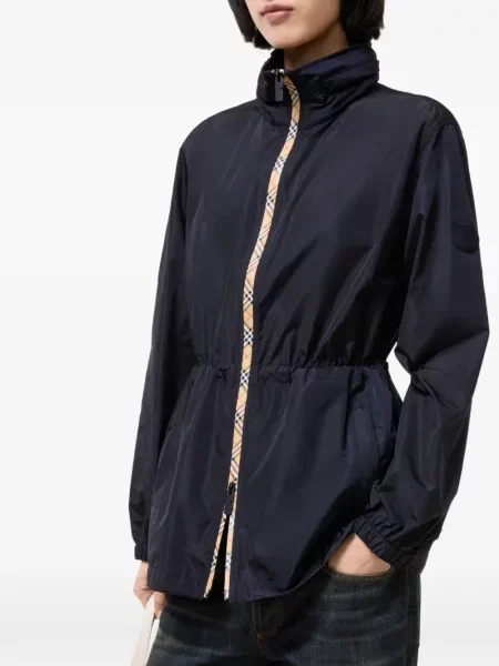 Scurt geacă parka Burberry albastru