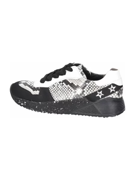 Sneakersy Paul Green sznurowane zamszowe zielone
