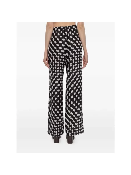 Spodnie Dries Van Noten czarne