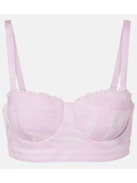 Sutien Pucci zdrențuiți roz