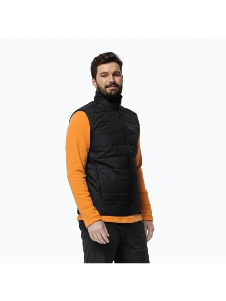 Jack Wolfskin мъжки туристически анцуг без ръкави Lapawa Ins black черно