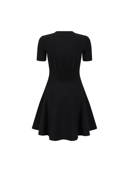 Sukienka Alexander Mcqueen dzwony czarna