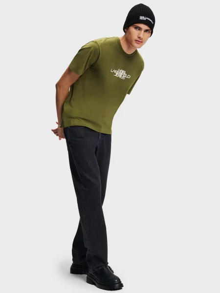 Футболка Karl Lagerfeld Jeans зелений
