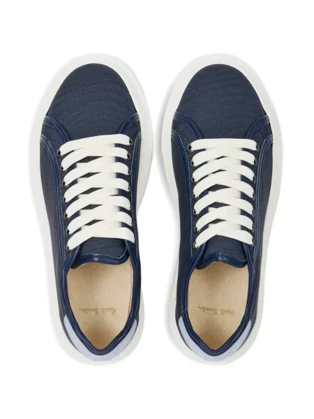Sneakerși Paul Smith cu platformă albastru