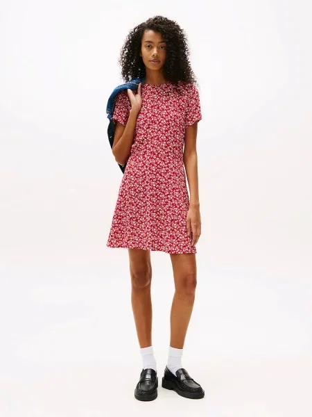 Сукня міні Tommy Jeans червоний