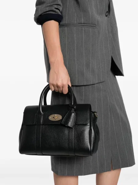 Geantă shopper Mulberry din piele negru
