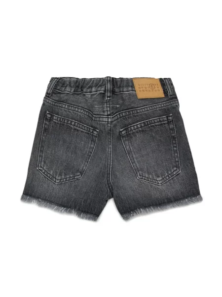 Τζιν σορτς Mm6 Maison Margiela μαύρο