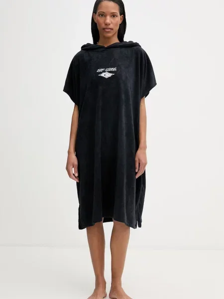 Sweter Rip Curl z kapturem klasyczny czarny