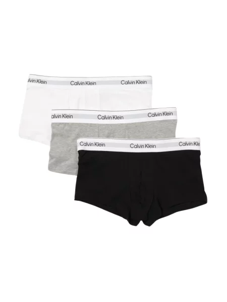 Calvin Klein Bokserki w Mężczyźni szary|biały|czarny jednolity S białe