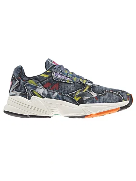 Adidas Falcon Denim Dark Blue Kobiety Buty sportowe adidas Originals Size: 4 niebieski