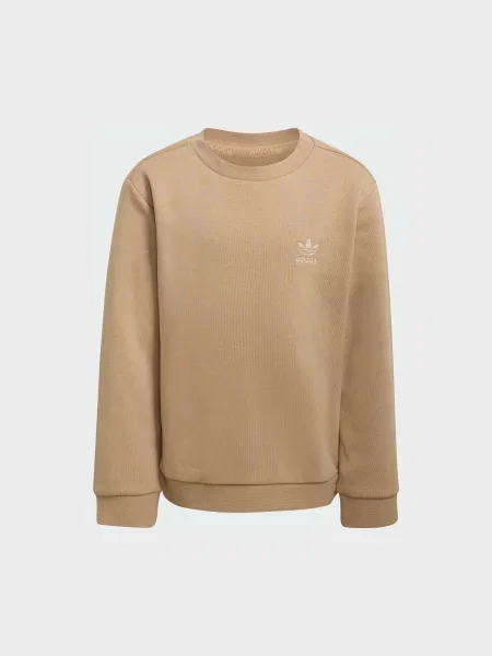 Дитячий Спортивний костюм adidas комбінований верх бежевий