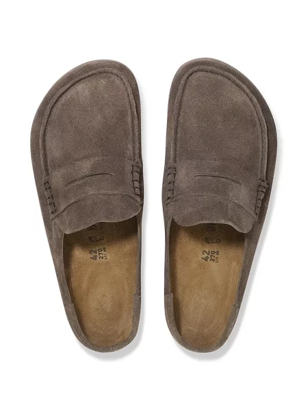 Замшевые шлепанцы Birkenstock