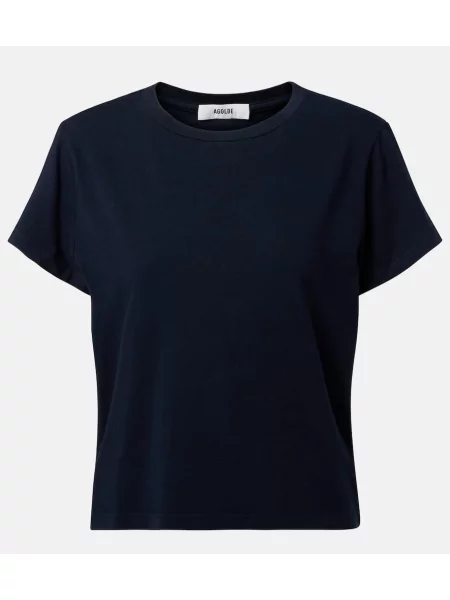 Tricou Agolde din jerseu negru