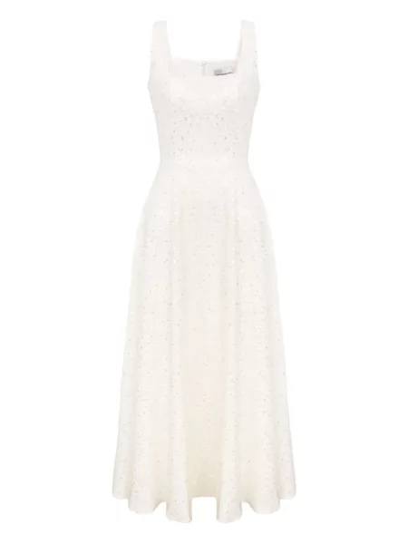 Rochie midi Post Meridiem cu paiete până la genunchi de costum