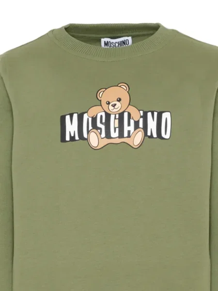 Komplet dresowy dziecięcy Moschino zielony
