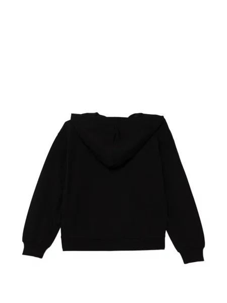 Bluza z kapturem dziecięca Ea7 Emporio Armani czarna
