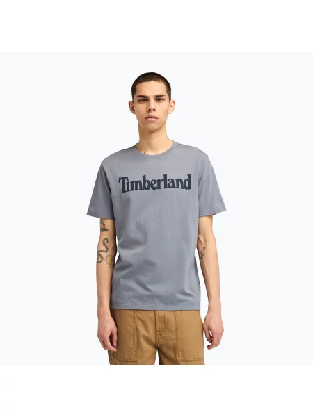 Póló Timberland autogrammal szürke