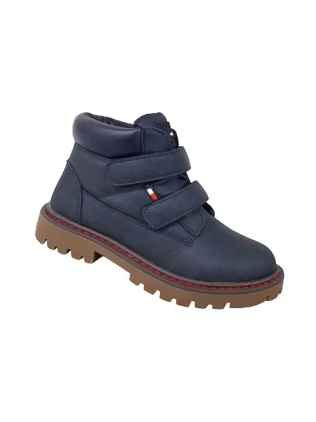 Členkové topánky Tommy Hilfiger modrá