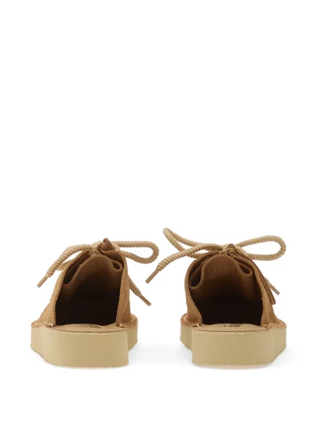 Sneakers Clarks Originals με κορδόνια με δαντέλα καφέ