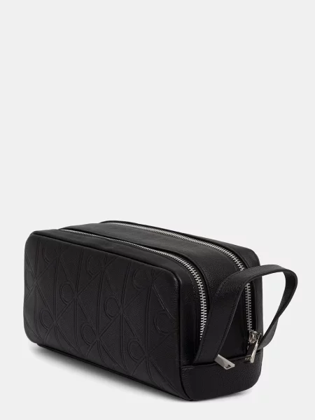 Geantă Calvin Klein din piele negru