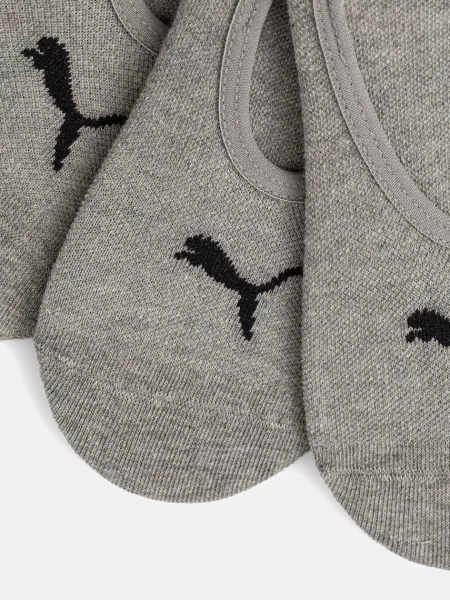 Čarape Puma s melange uzorkom siva