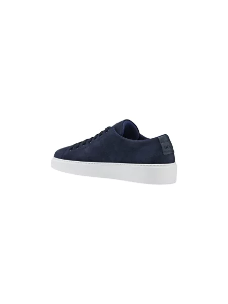 Sneakersy Bogner skórzane niebieskie