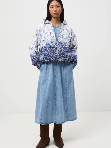 Medicine bluza z kapturem granatowa