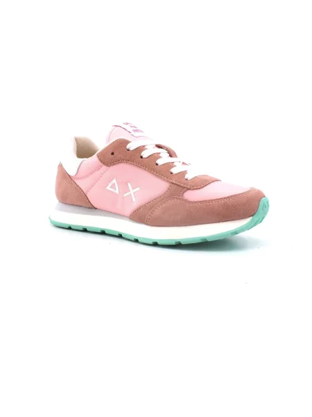 Sneakersy Sun68 skórzane różowe