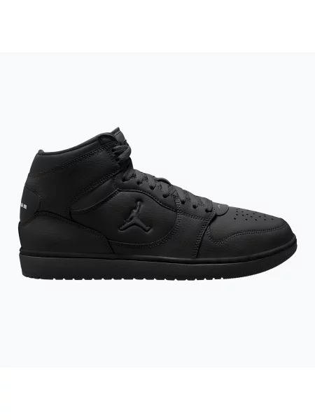 Încălțăminte pentru bărbați Jordan Court Connect Mid black/dark smoke grey negru