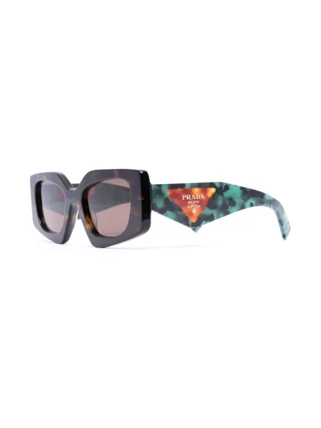 Saulės akiniai Prada Eyewear ruda