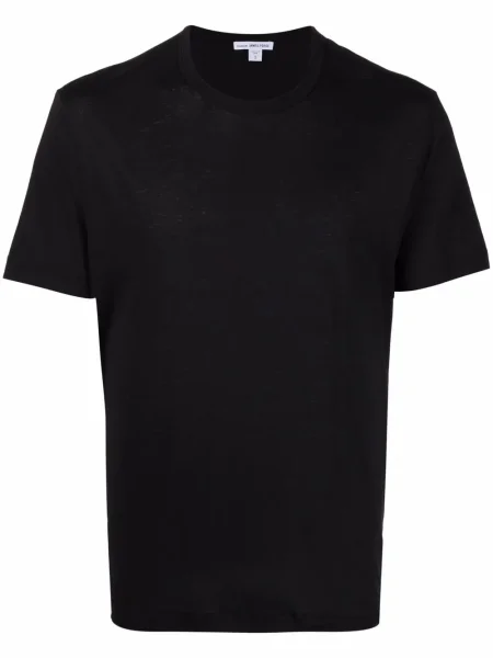 Tricou James Perse scurt negru