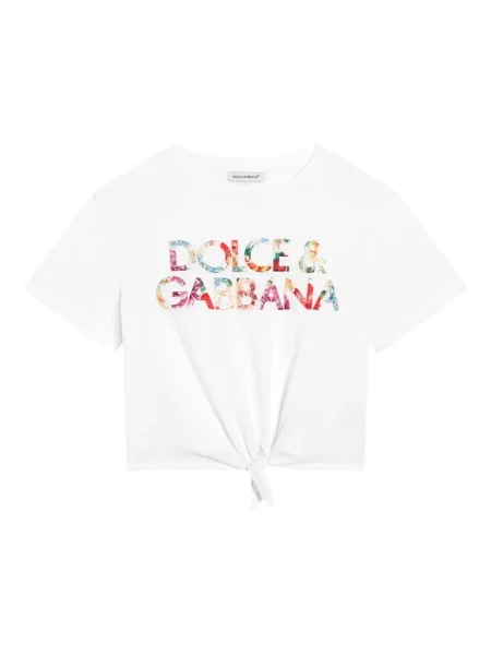 Koszulka dziecięca Dolce And Gabbana biała