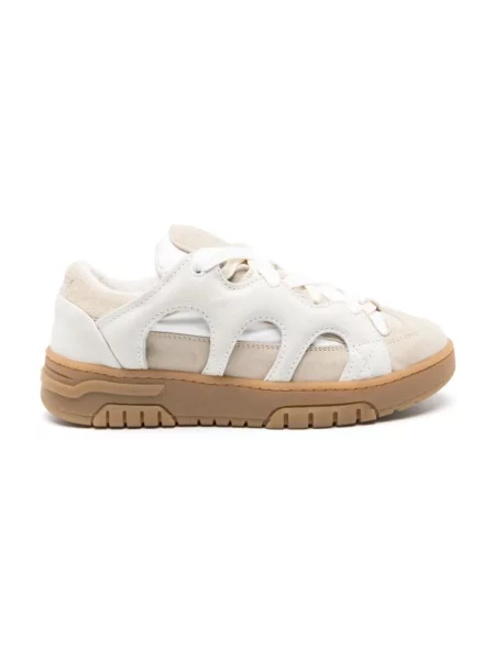 Sneakersy Santha skórzane białe