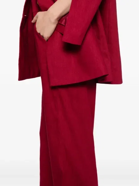 Pantaloni Alice + Olivia roșu