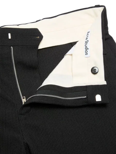 Pantaloni scurți Acne Studios negru