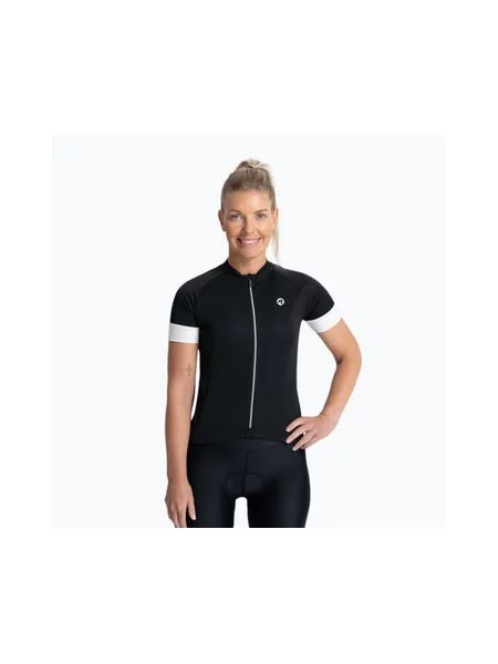 Велофутболка Rogelli Modesta чорна біла