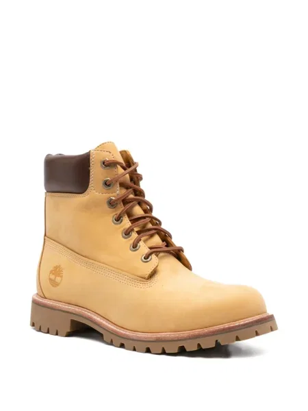 Botine Timberland cu șireturi din nubuc